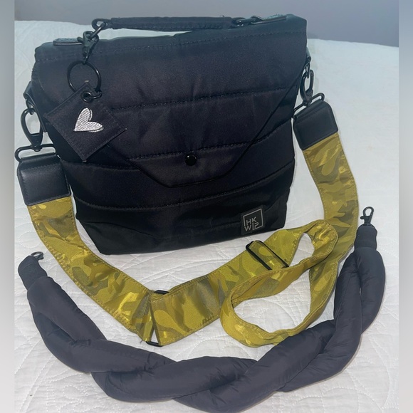 IHKWIP Shawn Killinger Couture Crossbody With Two Straps Black - Picture 3 of 11